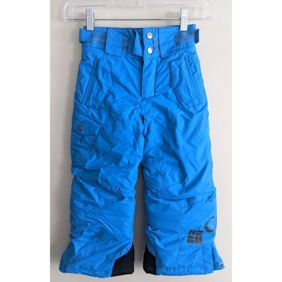 Columbia Blue Bugaboo Insulated Waterproof Snow Pants - Picture 1 of 6